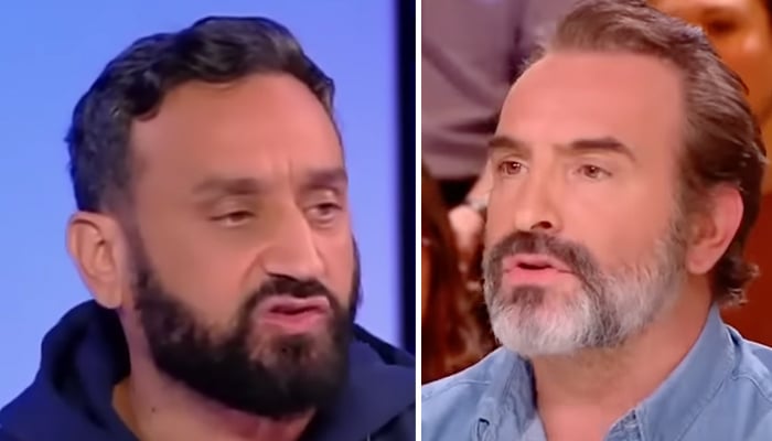 Cyril Hanouna et Jean Dujardin