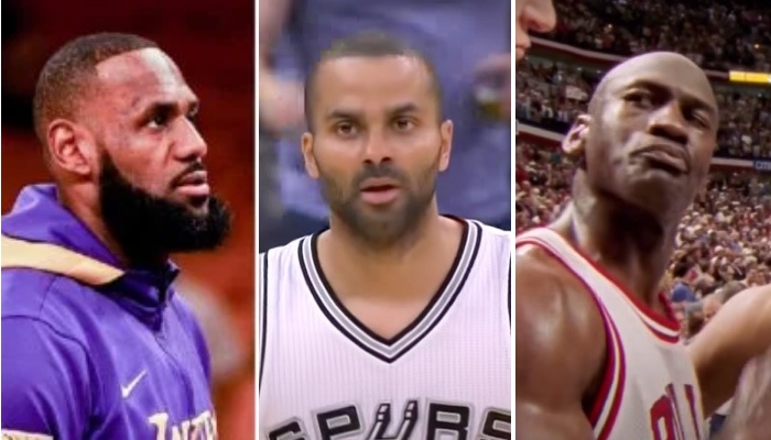 NBA, LeBron James, Tony Parker et Michael Jordan