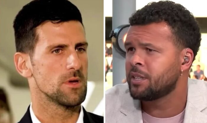 Novak Djokovic et Jo-Wilfried Tsonga