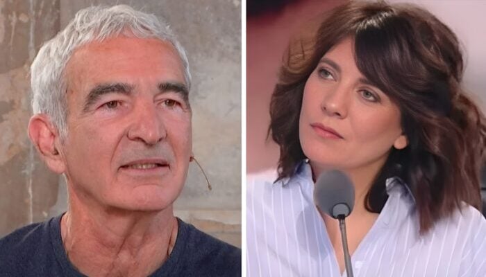 Raymond Domenech et Estelle Denis