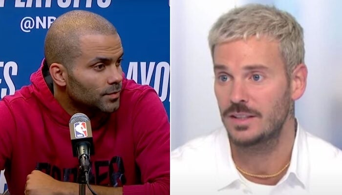 Tony Parker et Matt Pokora