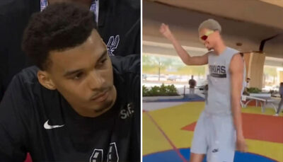 NBA – Avec un nouveau look, Wembanyama s&rsquo;affiche en pleine forme aux Spurs !