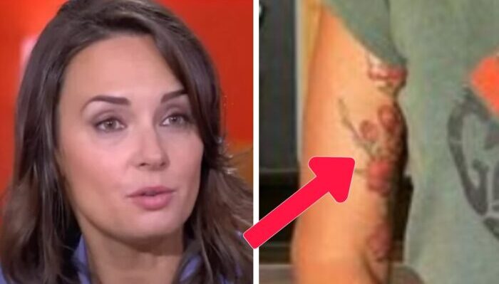 Julia Vignali et son tatouage