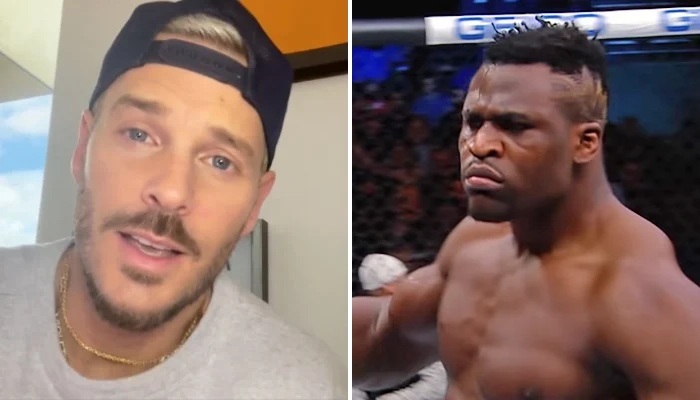 Matt Pokora et Francis Ngannou