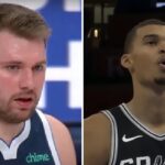 NBA – En plein carton face aux Spurs de Wemby, l’attitude polémique de Luka Doncic !