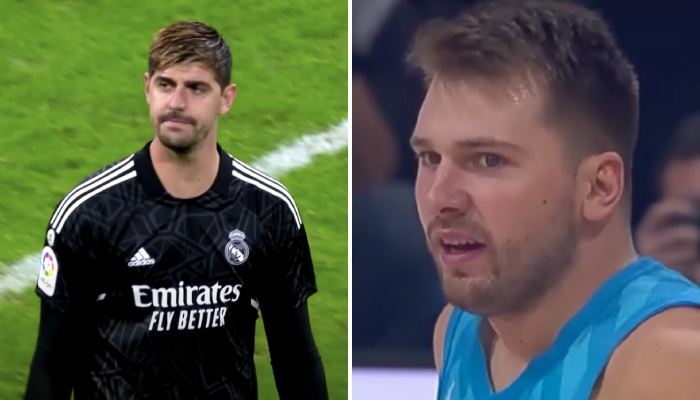 NBA Thibaut Courtois et Luka Doncic