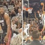 NBA – La réaction virale d’un joueur du Heat, choqué par le dunk de Wembanyama !