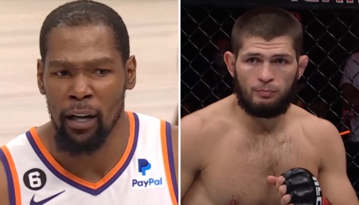 NBA/UFC Kevin Durant et Khabib Nurmagomedov