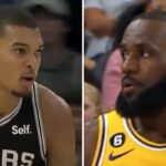 NBA – Désillusion pour les Lakers, les fans s’enflamment pour LeBron… et Wembanyama !