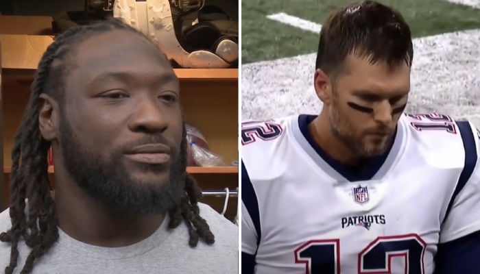 NFL LeGarrette Blount et Tom Brady