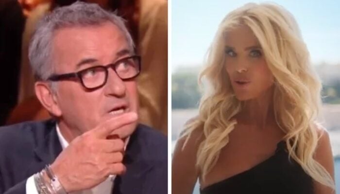 Christophe Dechavanne et Victoria Silvstedt