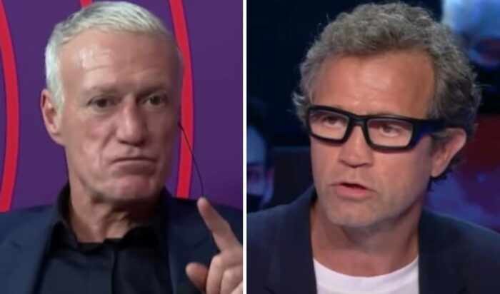 Didier Deschamps et Fabien Galthié