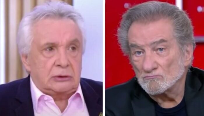 Michel Sardou et Eddy Mitchell