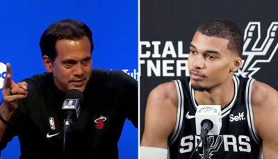 NBA – Erik Spoelstra en rajoute une couche sur Victor Wembanyama : « Tant que vous…