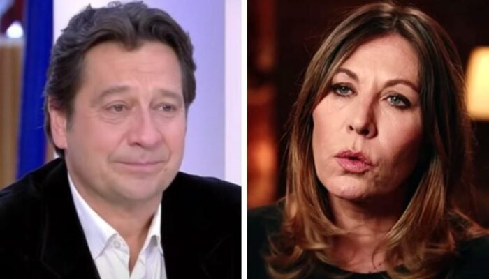 Laurent Gerra et Mathilde Seigner