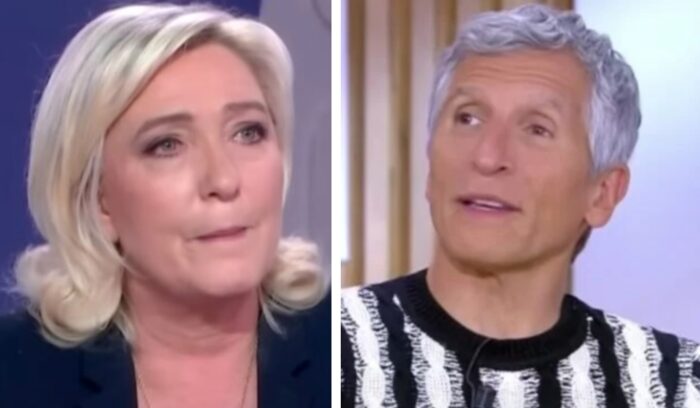 Marine Le Pen et Nagui