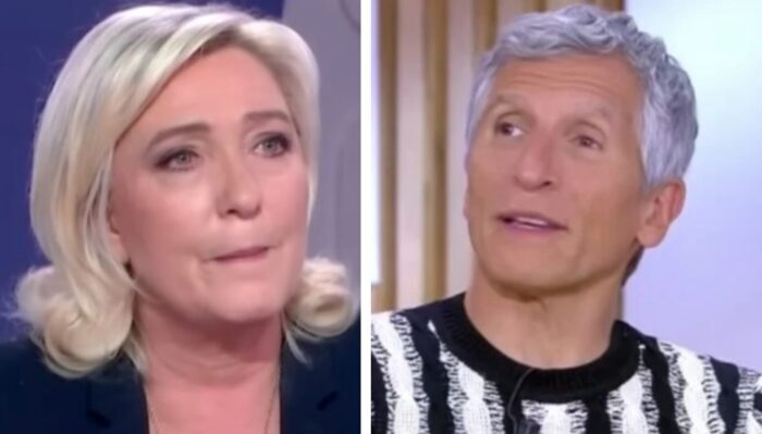 Marine Le Pen et Nagui