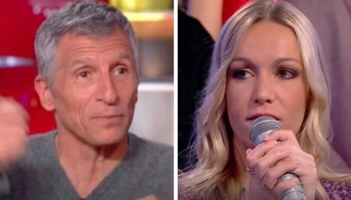 Nagui et Margaux dans N'oubliez pas les paroles