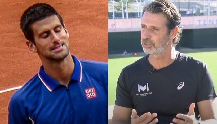Novak Djokovic et Patrick Mouratoglou