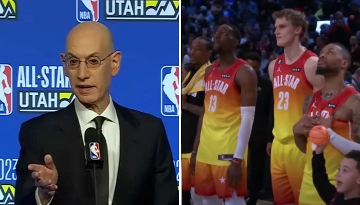 NBA Adam Silver et les stars de la ligue