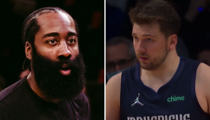 NBA James Harden et Luka Doncic