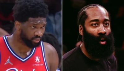 NBA – James Harden cash sur ses retrouvailles glaciales avec Embiid : « Non, je ne lui…