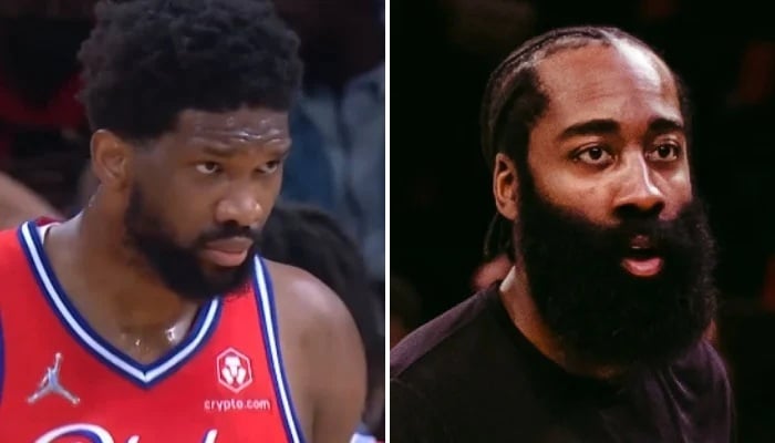 NBA Joel Embiid et James Harden