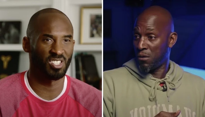 Les deux légendes NBA, Kobe Bryant et Kevin Garnett