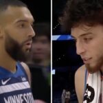 NBA – Après l’avoir détruit, Rudy Gobert cash sur son duel avec Chet Holmgren : « Je vis pour…