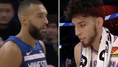 NBA – Après l’avoir détruit, Rudy Gobert cash sur son duel avec Chet Holmgren : « Je vis pour…