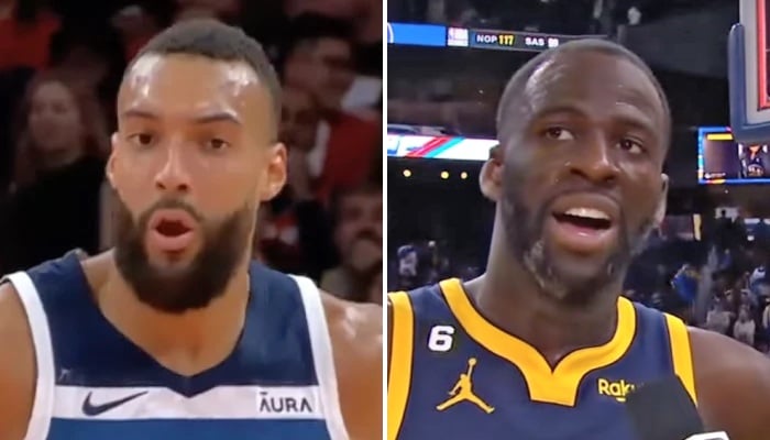 NBA Rudy Gobert et Draymond Green