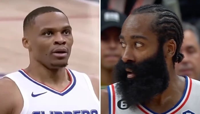 NBA Russell Westbrook et James Harden