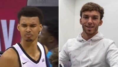 NBA – Le message de Pierre Gasly à Victor Wembanyama : « C’est chaud…