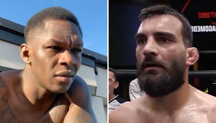 Israel Adesanya et Benoit Saint-Denis, deux combattants UFC