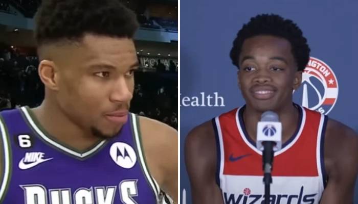 Giannis Antetokounmpo et Bilal Coulibaly