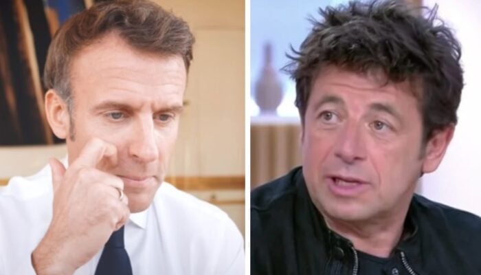 Emmanuel Macron et Patrick Bruel