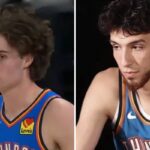 NBA – Son coéquipier dans une sombre affaire, le move viral de Chet Holmgren en réponse !