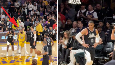NBA – En marge de leurs retrouvailles, la séquence virale entre LeBron et Westbrook ! (vidéo)