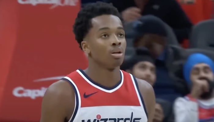 Le joueur NBA français des Washington Wizards, Bilal Coulibaly