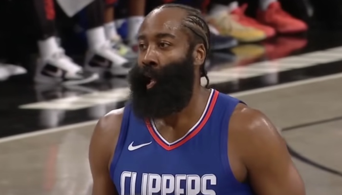 La star NBA des Los Angeles Clippers, James Harden