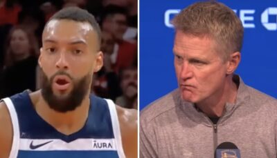 NBA – Attaqué par Steve Kerr, Rudy Gobert répond cash au coach des Warriors : « Il ne…