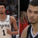 NBA – Après son début de saison, la nouvelle note de Wembanyama sur 2K fait jaser !