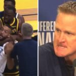 NBA – Après son attaque contre Gobert, Steve Kerr retourne sa veste et massacre Draymond Green !