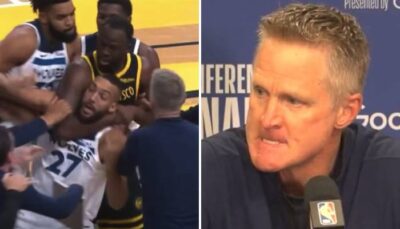 NBA – Après son attaque contre Gobert, Steve Kerr retourne sa veste et massacre Draymond Green !