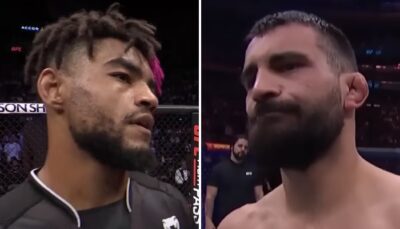 UFC – Morgan Charrière battu, la réaction virale de Benoît Saint-Denis !