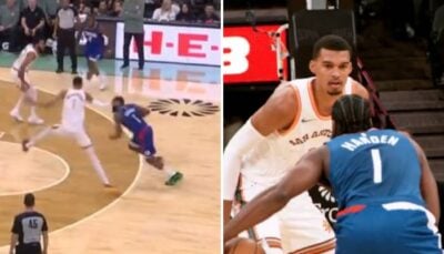 NBA – Piégé, la séquence virale entre Wembanyama et James Harden ! (vidéo)