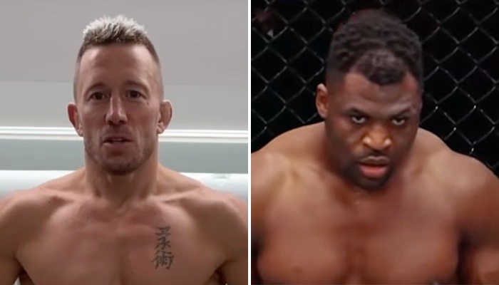 Georges Saint-Pierre et Francis Ngannou