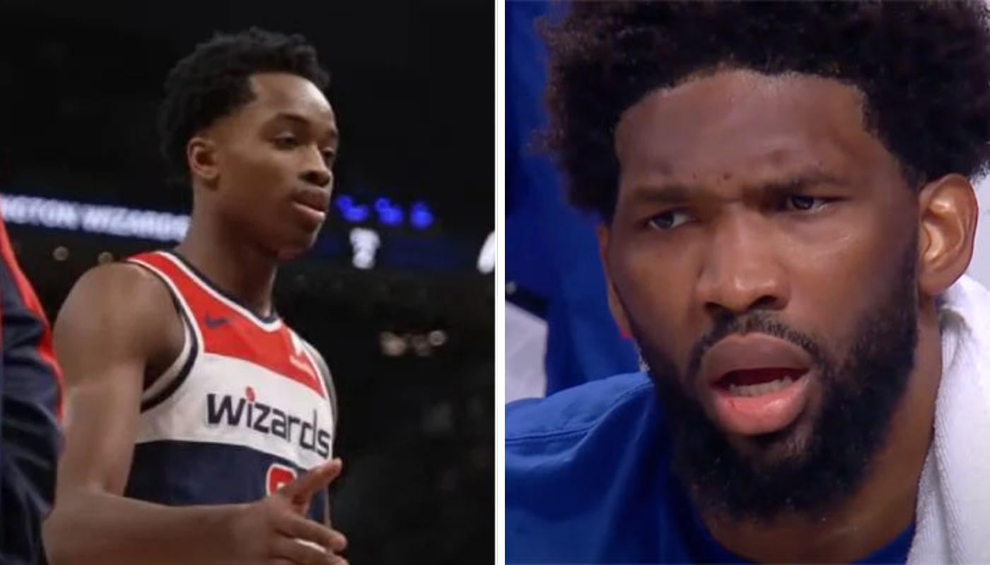 NBA Bilal Coulibaly et Joel Embiid