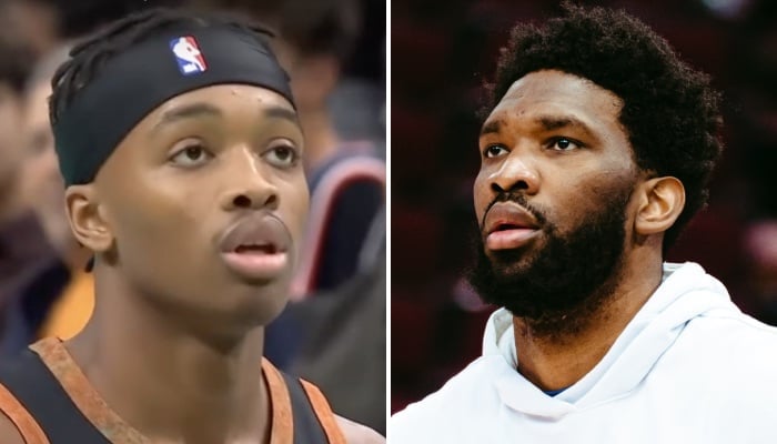 NBA Bilal Coulibaly et Joel Embiid