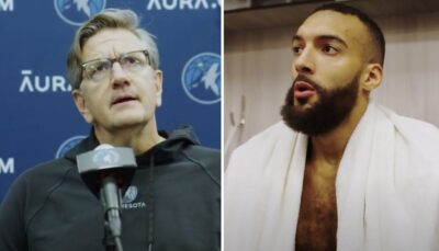 NBA – Rudy Gobert snobé en fin de match, Chris Finch cash : « Je dois…